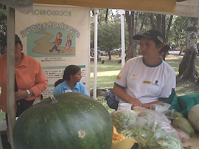 productos  cosechados en la granja